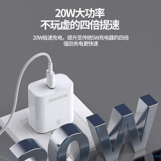 声顿ZC60-20W苹果PD套装/单头/苹果15套装 商品图1