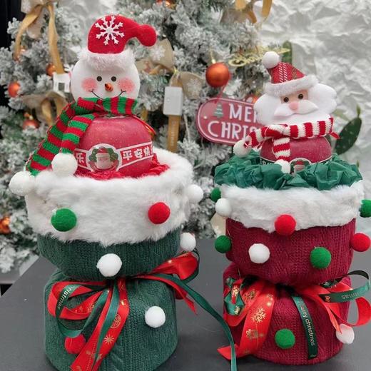 【圣诞饰品】圣诞饰品毛球300个/包/红白绿三色混搭 商品图1