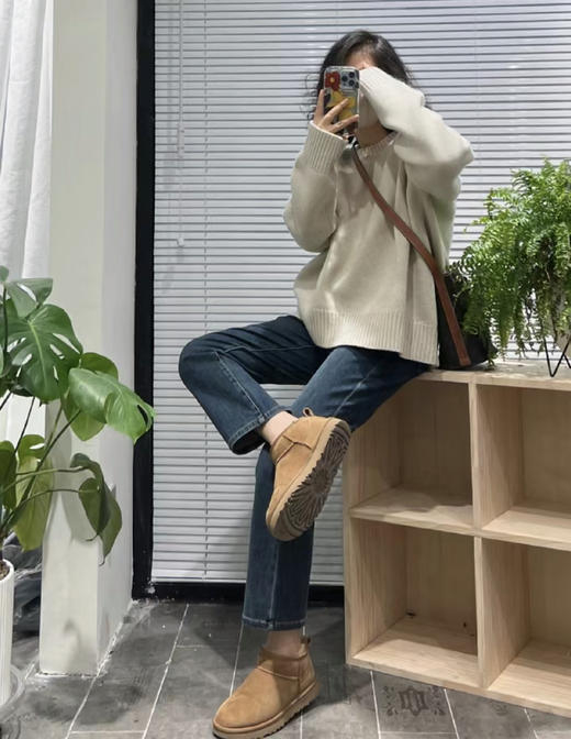 老米群专享秒杀！无退换🎈🎈🎈5分钟内支付有效。 墙裂安利系列《德绒加厚加绒牛仔烟管裤》巨显瘦！！媲美专柜品质~~2色入  K231116A  虢 商品图6