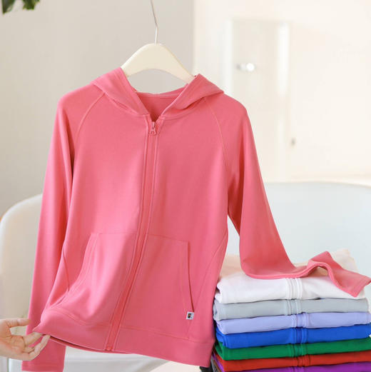 女士德绒桑蚕丝高弹开衫外套 商品图4