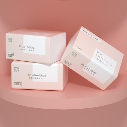 【亲肤绵柔母婴抽纸，6.9元包邮到手4包！】原生木桨可湿水，无荧光剂不刺激！比卷纸更好用，加厚餐巾纸家用纸巾，卫生纸擦手纸厕纸毛巾，直播引流爆款！ 商品图2