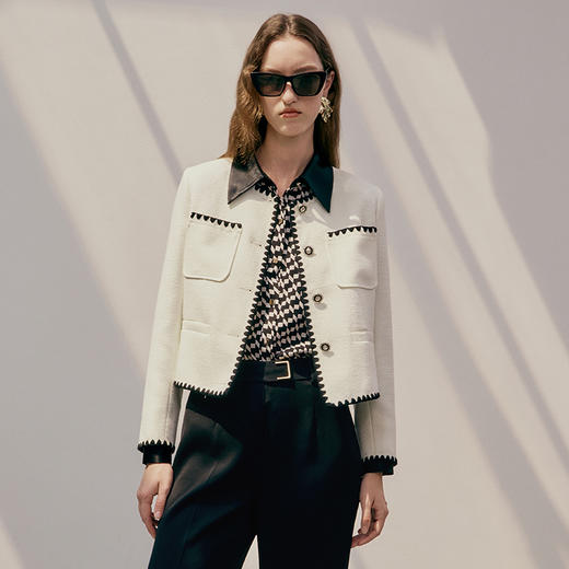 EITIE爱特爱春季新款小香风外套7303002 商品图2