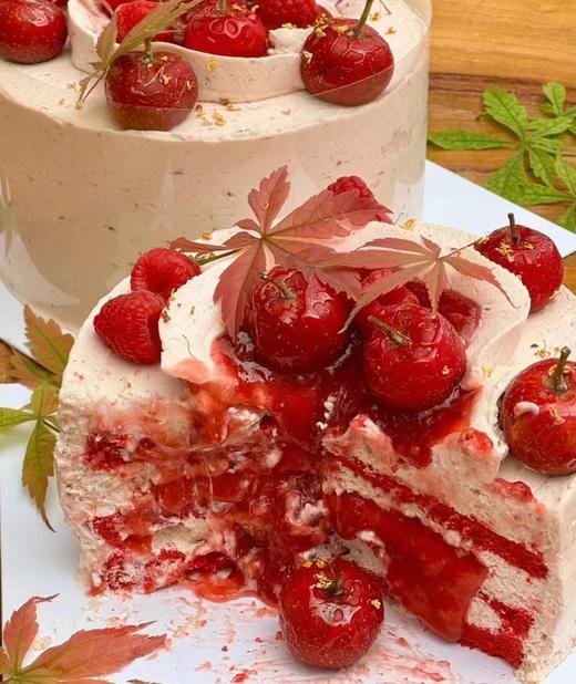 山楂树莓蛋糕 商品图2