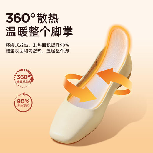 元气达人KAKAO系列自发热鞋垫保暖脚底一次性男女通用5双/袋 商品图1