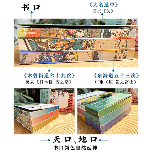 浮世绘行旅三部曲【喷绘书口+亲签钤印藏书票】 商品图3