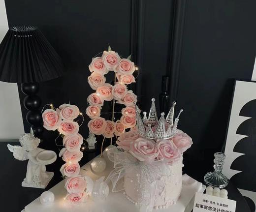 黑巢-永远18生日蛋糕 商品图0