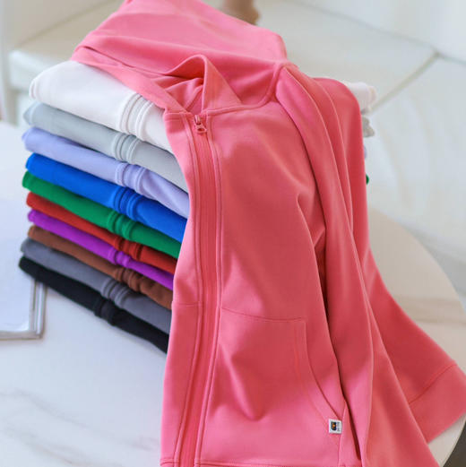 女士德绒桑蚕丝高弹开衫外套 商品图11