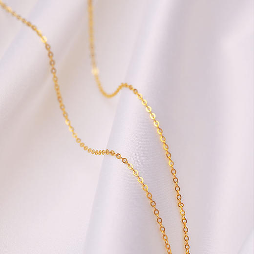 足金闪O链 商品图1