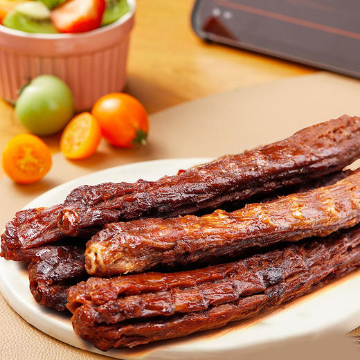 充氮手撕风干鸭脖55g*3袋 休闲零食肉干肉脯 麻辣小吃 卤味熟食 真空小包装 周黑鸭 周小伴 商品图1