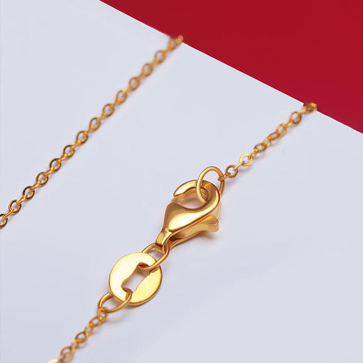 足金闪O链 商品图5