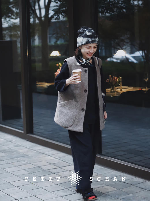 PETIT SCHAN小闪 #023 Dirty 小脏帽 山羊绒手绘针织帽 商品图9