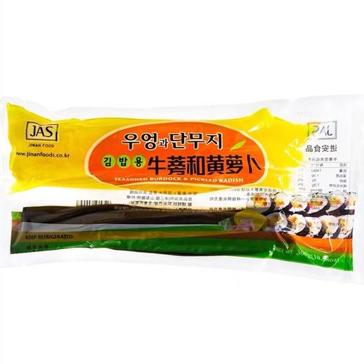 JAS 김밥용 우엉과단무지300g[企业] 商品图0