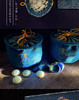 云子围棋珍盻套装湖蓝孔雀蓝黑白棋礼品天然石 商品缩略图7