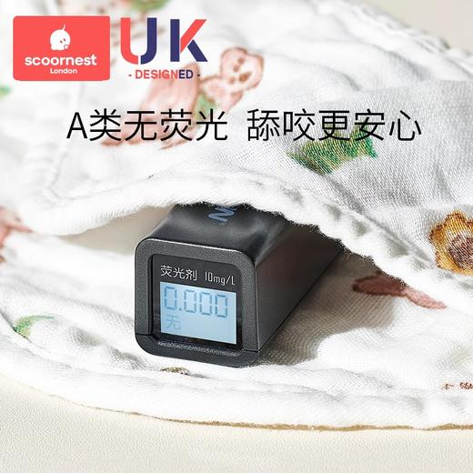 婴儿纯棉纱布围嘴口水巾男宝宝防水吐奶围兜夏季新生儿女围脖秋冬 商品图3