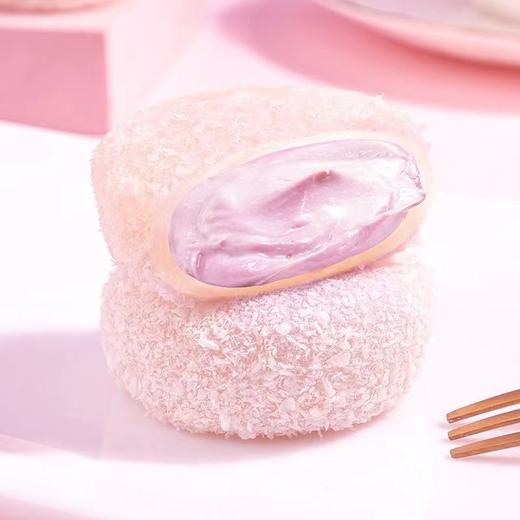 【饱满夹心！爆浆芋泥奶芙】糯叽叽芋泥牛奶泡芙 网红零食品 爆浆雪媚娘糕点心休闲甜品宿舍 商品图3