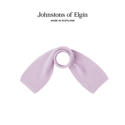 Johnstons of Elgin儿童棱纹羊绒围巾 4-7岁 商品图1