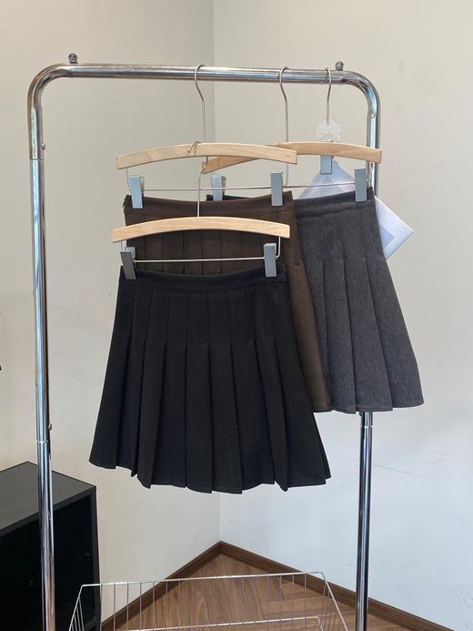 毛呢百褶裙 商品图3