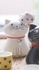 5F石村瓷器猫咪酒具 商品缩略图2