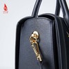 SAINTJOY/上久楷 女士宋锦拎包 黑色 酒红 生机 拎包 BWS23A0801 商品缩略图7