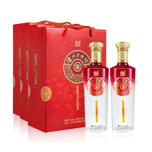 【积分当钱花】52度 泸州老酒坊 福庆双辉 625ml*2*3 泸州老窖官方旗舰店 商品图11