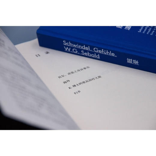 新民说·眩晕  （塞巴尔德小说处女作，目眩神迷的“存在之书”）（德）温弗里德·塞巴尔德 著 商品图7