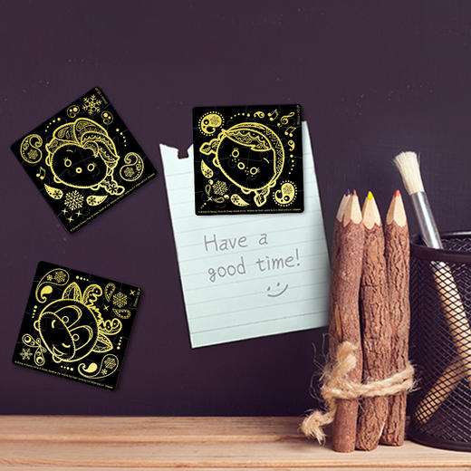 【折扣商品 不退不换】96片 磁铁拼图 D1136 TsumTsum系列-神秘图腾 商品图2