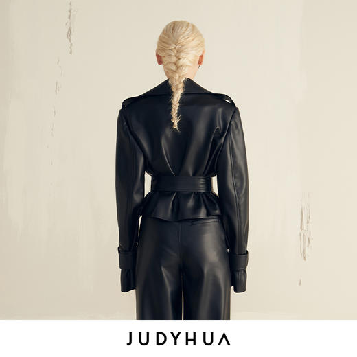 JUDYHUA 环保PU夹克 商品图2