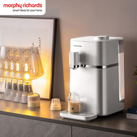 摩飞电器（Morphyrichards）即热式净水器 家用台式加热直饮净水机饮水机 RO反渗透净饮一体机MR6050白
