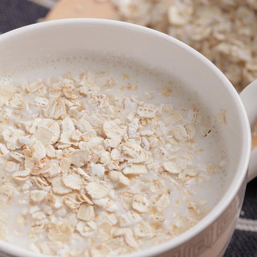 【家庭组合装】德富祥无添加即食代餐1000g纯燕麦片*2袋 商品图1