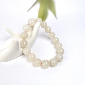 和田玉单圈-藕粉圆珠12