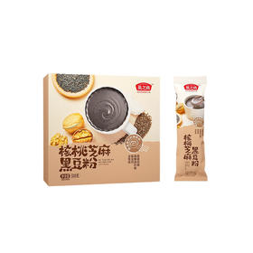 燕之坊 核桃芝麻黑豆粉 320g 豆浆粉粗粮粉冲饮代餐条状即食粉