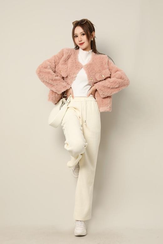 amadella 小香风羊羔毛绒短外套 17463 商品图1