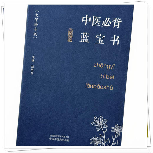中医必背蓝宝书（大字拼音版）刘更生 主编 中国中医药出版社 中医基础 入门 书籍 商品图3