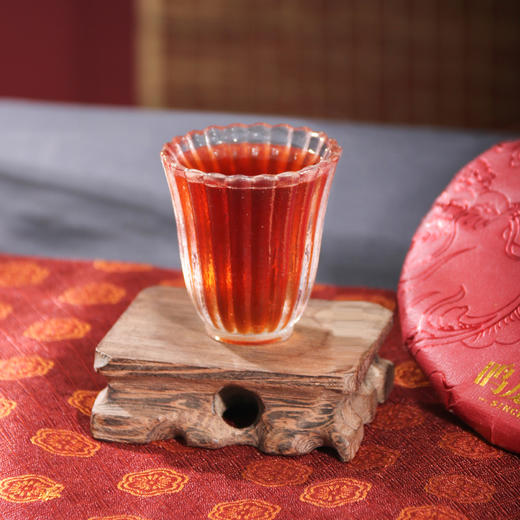 【新品上市】鸣龙十年陈普洱熟茶357g 商品图7