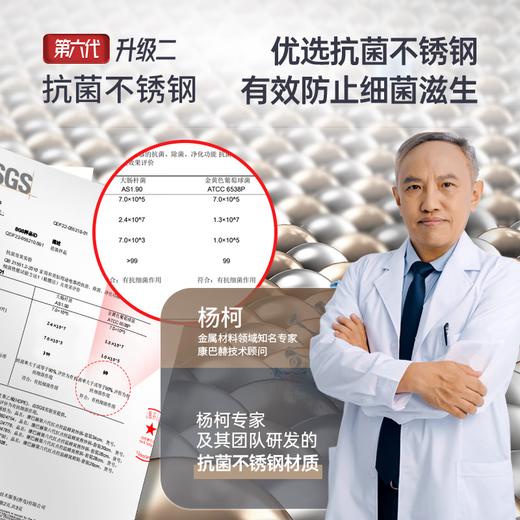 【康巴赫六代双蜂窝炒锅】电磁燃气灶通用，红点控温低油烟，煎蛋不粘国标Ⅰ级 商品图1