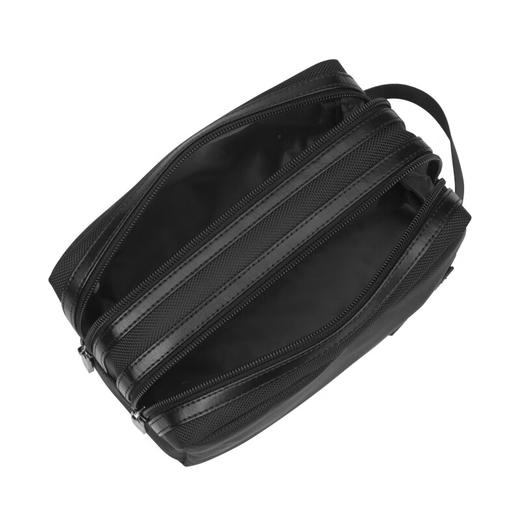 新秀丽（Samsonite）男女士旅行出差便携洗漱包大容量防水出行化妆品数码数据线收纳包 黑色 商品图4