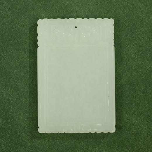 和田玉无事牌挂饰 商品图2