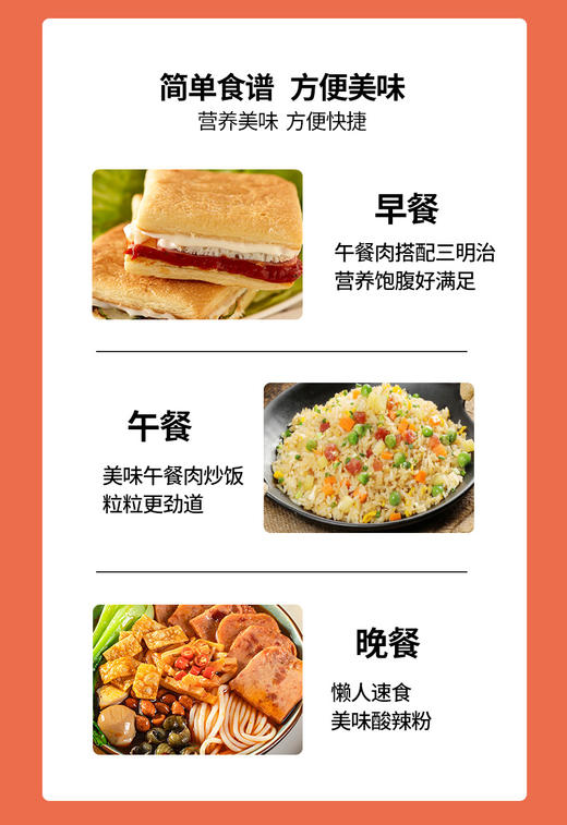 宣字洞藏火腿午餐肉罐头 商品图5