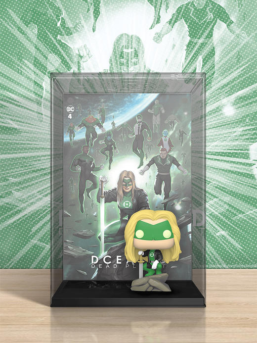 Funko POP Comic Cover DC DCeased Green Lantern 漫画封面 DC英雄POP公仔英雄死劫 绿灯侠手办 64069 商品图1