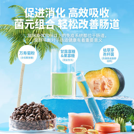 【单包低至32元】原始兽 椰子鸡全价无谷猫粮1.5kg  椰油（食品级椰子油）+鸡肉美毛健体。泰宠生产 商品图7