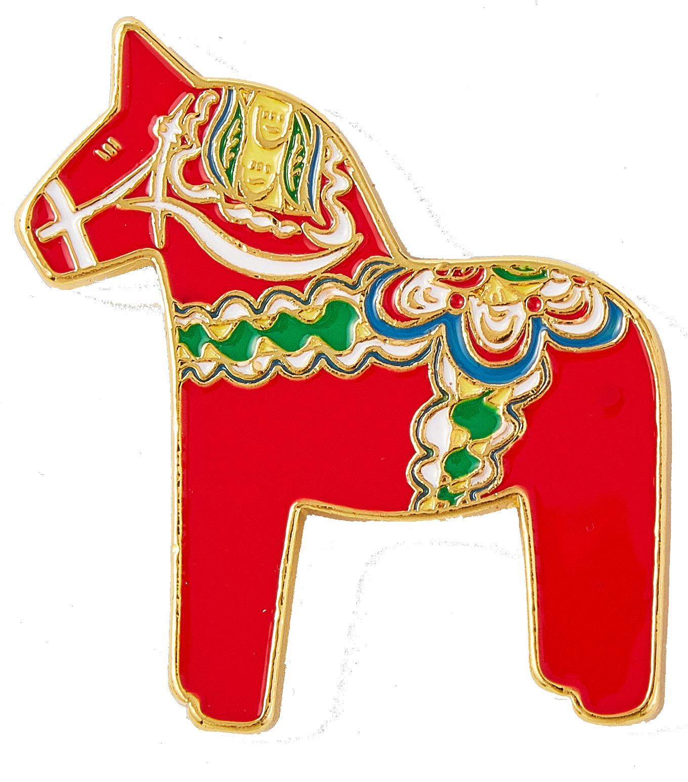 北欧设计风木马冰箱贴（小号）5*5cm