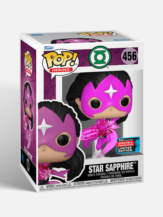 Funko POP Heroes GREEN LANTERN STAR SAPPHIRE美漫 DC英雄星蓝石手办 67033 商品图3