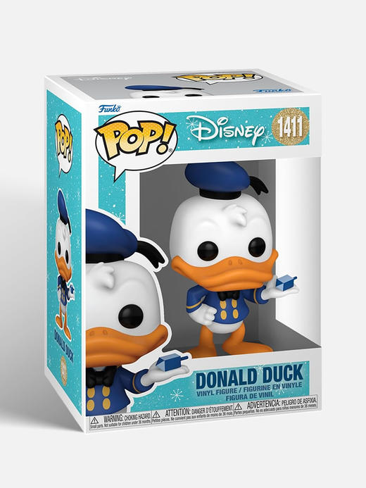 Funko POP Disney Holiday Hanukkah Donald动画 迪士尼假日POP公仔光明节唐老鸭手办 73828 商品图3