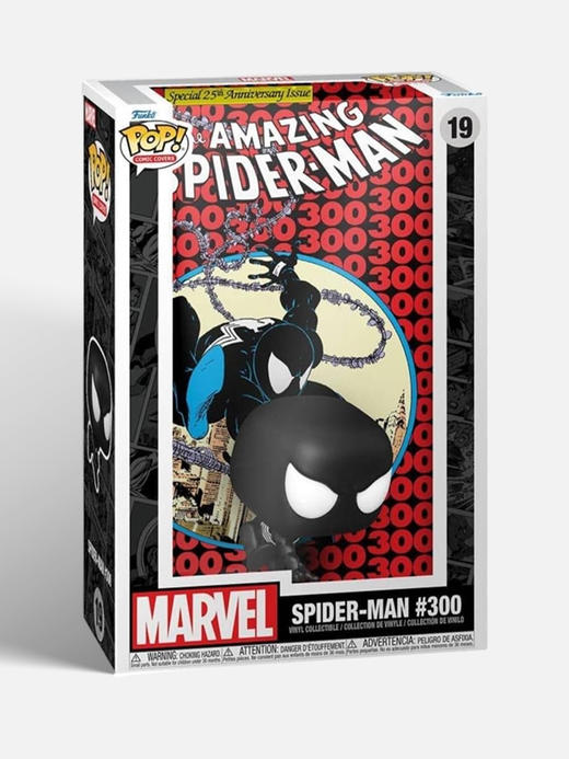 Funko POP Comic Cover Marvel SpiderMan #300漫画封面 漫威英雄蜘蛛侠 #300手办 71277 商品图3