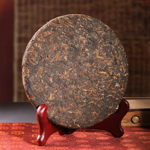【新品上市】鸣龙十年陈普洱熟茶357g 商品图2