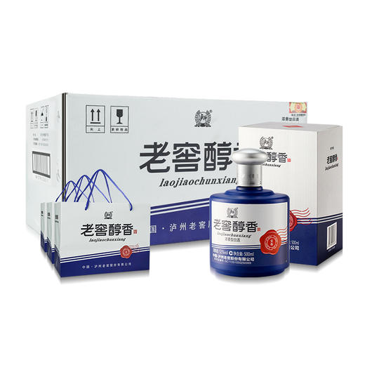 【酒厂直营】52度 老窖醇香宝卷 500ml*6 泸州老窖官方旗舰店（内含礼品袋） 商品图8