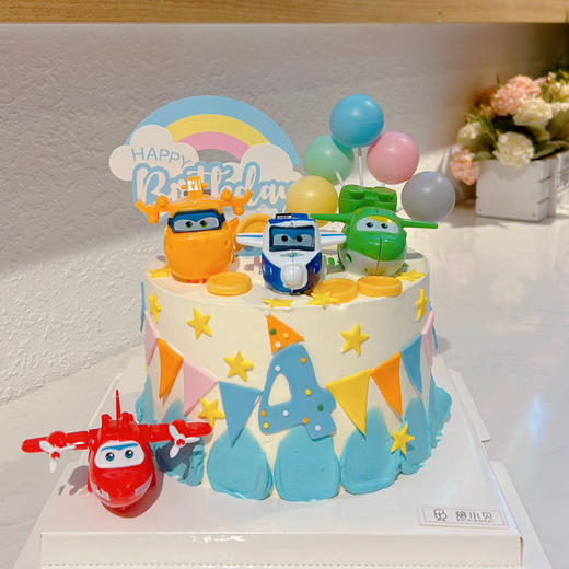 超级小飞—卡通儿童生日蛋糕 商品图0