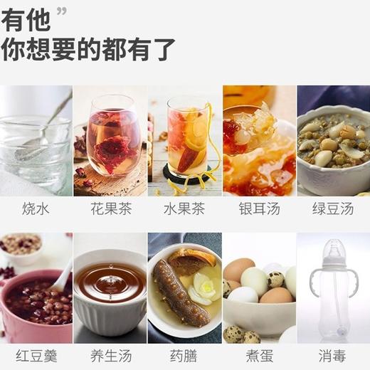 苏泊尔(SUPOR) 养生壶 1.5L大容量加厚玻璃多功能煮水壶 电煮茶壶 电热水壶 烧开水壶 SW-15Y06单层壶身 商品图4