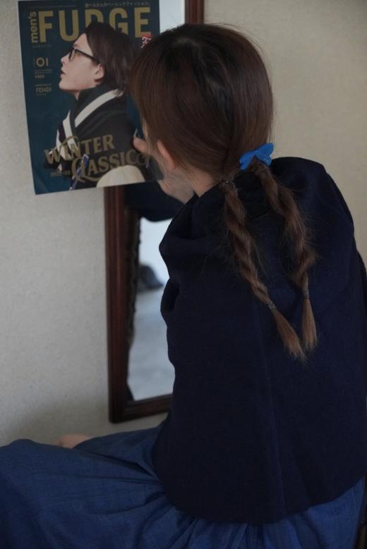 veritecoeur 轻便温暖羊毛混纺斗篷披肩 商品图3