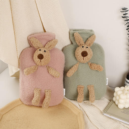 乐尚星魔法熊热水袋1000ml颜色随机 商品图1